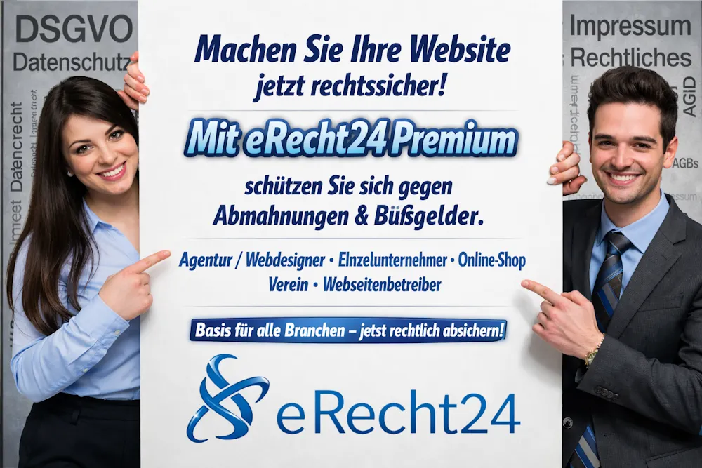 e Recht24 Machen Sie Ihre Website jetzt rechtssicher!